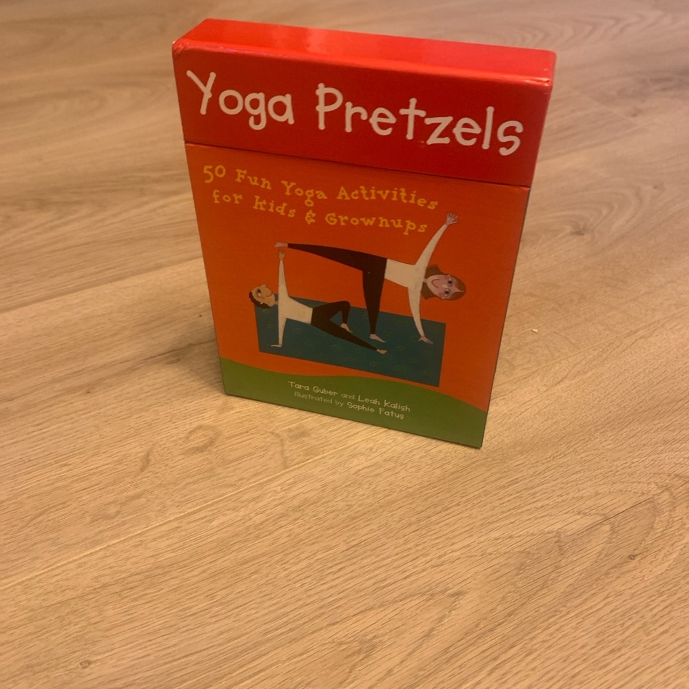 Yoga Pretzels Fun Activity Cards for Kids & Adults